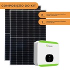 Kit Solar Monocristalino Canadian 435w Ou 91,35kwh/mês Growat