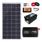 Kit Solar Off-grid 155w Com Inversor Hayonik 300w 12v/110v E