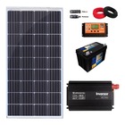 Kit Solar Off-grid 155w Com Inversor Hayonik 300w 12v/2200v E