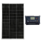 Kit Solar Placa Solar 160w Com Controlador De Carga 20a 12v P