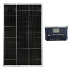 Kit Solar Placa Solar 160w Com Controlador De Carga 60a 12v P