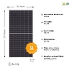 Kit Solar Residencial 594kwh/mês Canadian Inversor Growatt 5k