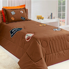 Kit Solteiro Rota 66 Casa Dona 02 Peças Tabaco