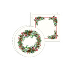 Kit Sousplat + Guardanapo Arbusto - 2 Peças - Sem Base