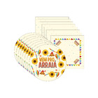 Kit Sousplat + Guardanapo Arraiá - 8 Peças - Sem Base