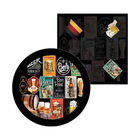 Kit Sousplat + Guardanapo Beer - 1 Peça - Sem Base