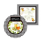 Kit Sousplat + Guardanapo Boteco