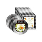 Kit Sousplat + Guardanapo Boteco - 8 Peças - Sem Base