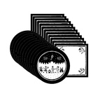 Kit Sousplat + Guardanapo Cordel Junino - 12 Peças - Sem Base