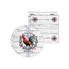 Kit Sousplat + Guardanapo Farm Life - 2 Peças - Sem Base