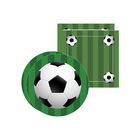 Kit Sousplat + Guardanapo Futebol - 2 Peças - Sem Base