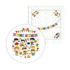 Kit Sousplat + Guardanapo Junina Dança - 1 Peça - Sem Base