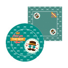 Kit Sousplat + Guardanapo Love You Dad - 1 Peça - Sem Base