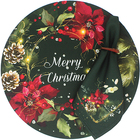 Kit Sousplat + Guardanapo Merry Christmas - 8 Peças - Sem Base