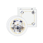 Kit Sousplat + Guardanapo Natal Presépio Iv - 2 Peças - Com B