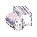 Kit Sousplat + Guardanapo Páscoa Irmãos Coelho - 8 Peças - Co