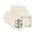 Kit Sousplat + Guardanapo Páscoa Retrô - 12 Peças - Sem Base