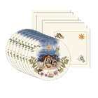 Kit Sousplat + Guardanapo Presépio3 - 8 Peças - Sem Base