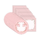 Kit Sousplat + Guardanapo Sakura Rosa - 12 Peças - Sem Base