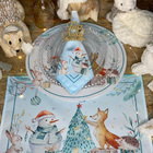 Kit Sousplat + Jogo Americano + Guardanapo Animais - 2 Peças