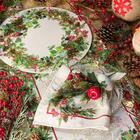 Kit Sousplat + Jogo Americano + Guardanapo Arbusto - 4 Peças