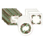 Kit Sousplat + Jogo Americano + Guardanapo Arbusto - 4 Peças