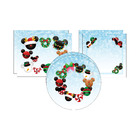 Kit Sousplat + Jogo Americano + Guardanapo Magic - 1 Peça - S