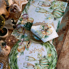 Kit Sousplat + Jogo Americano + Guardanapo Taças - 2 Peças -