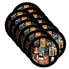 Kit Sousplat Beer - 12 Peças - Sem Base