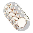 Kit Sousplat Boho Flower - 4 Peças - Sem Base