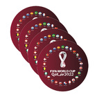 Kit Sousplat Copa Bandeira E Taça - 4 Peças - Com Base