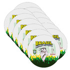 Kit Sousplat Copa Mascote - 12 Peças - Sem Base