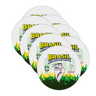 Kit Sousplat Copa Mascote - 8 Peças - Sem Base