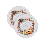Kit Sousplat Halloween Abobora - 2 Peças - Sem Base