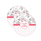 Kit Sousplat Melhor Mãe Do Mundo - 2 Peças - Com Base