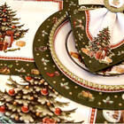 Kit Sousplat Natal Árvore Verde