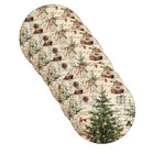 Kit Sousplat Natal Boho Christmas - 6 Peças - Sem Base