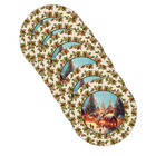 Kit Sousplat Natal Da Vila - 6 Peças - Sem Base