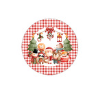 Kit Sousplat Natal Infantil - 1 Peça - Sem Base