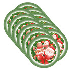 Kit Sousplat Natal Infantil Ii - 12 Peças - Sem Base