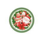 Kit Sousplat Natal Infantil Ii - 1 Peça - Sem Base