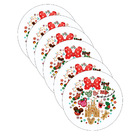 Kit Sousplat Natal Magic - 6 Peças - Sem Base