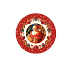 Kit Sousplat Natal Papai Noel Iii