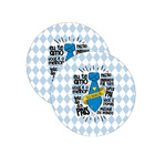 Kit Sousplat Pai Gravata - 2 Peças - Sem Base