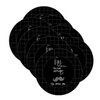 Kit Sousplat Pai Meu Melhor Amigo - 8 Peças - Com Base