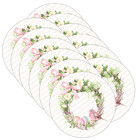 Kit Sousplat Páscoa - 12 Peças - Com Base