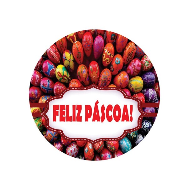 Kit Sousplat Páscoa - 1 Peça - Com Base
