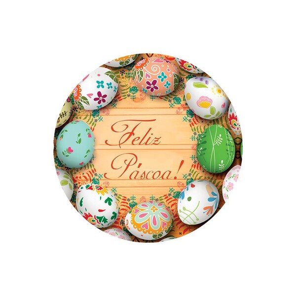 Kit Sousplat Páscoa - 1 Peça - Com Base