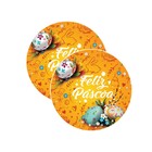 Kit Sousplat Páscoa - 2 Peças - Com Base