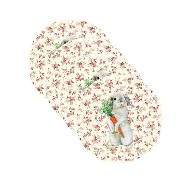 Kit Sousplat Páscoa - 4 Peças - Sem Base